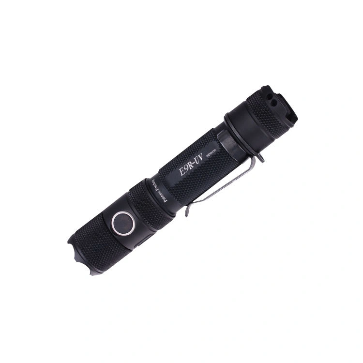 Luz UV E9R-UV: ¡Potencia de 1300 lúmenes, seguridad al instante! Chequea documentos con estilo y confianza.