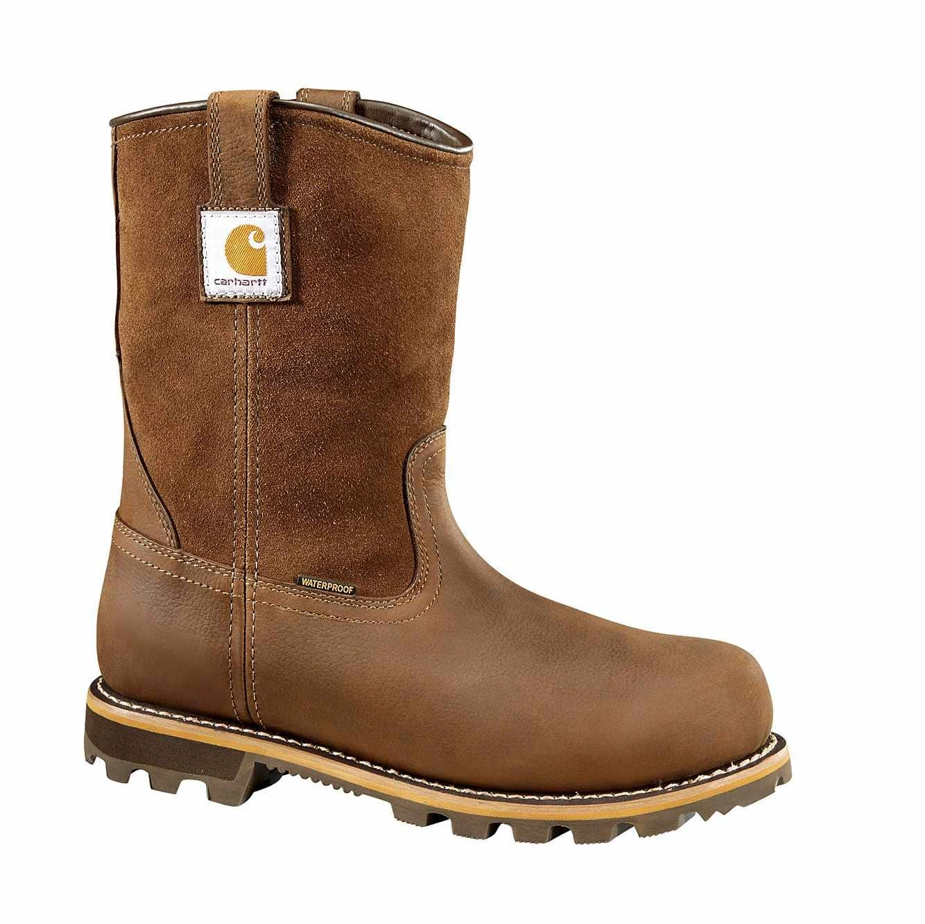 Carhartt Wellington Impermeable 10 pulgadas: El Botín Perfecto para la Aventura y el Trabajo Duro.